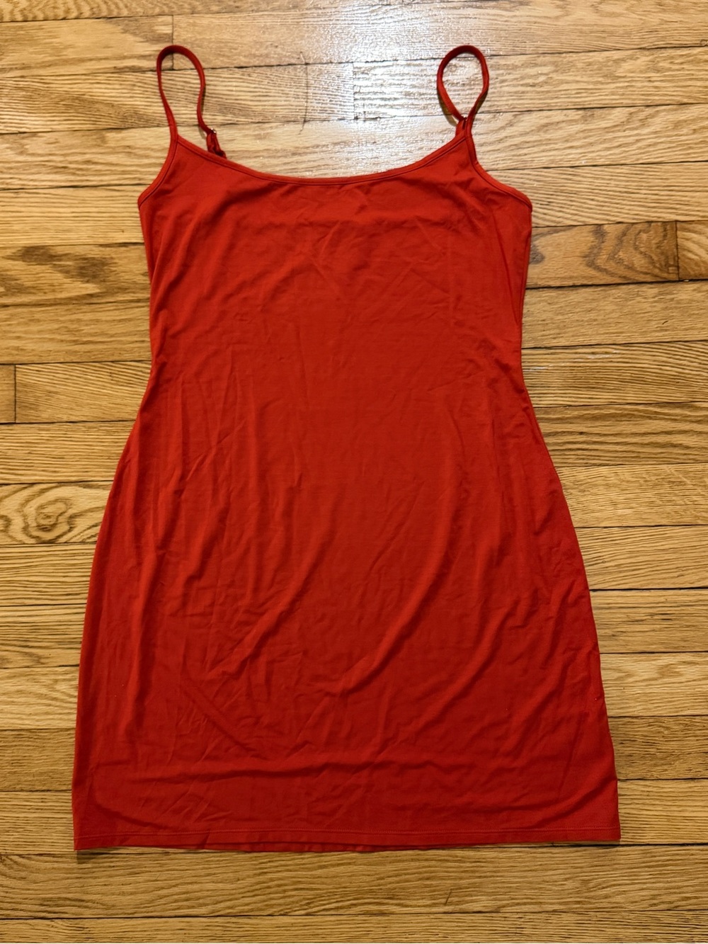 Reformation Red Knit Bodycon Slip Mini Dress Size M